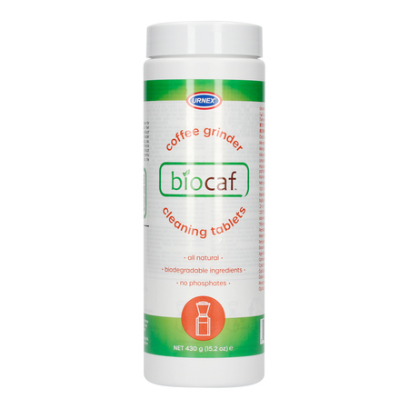 Urnex Biocaf - Kvarn rengörings tabletter - 430g