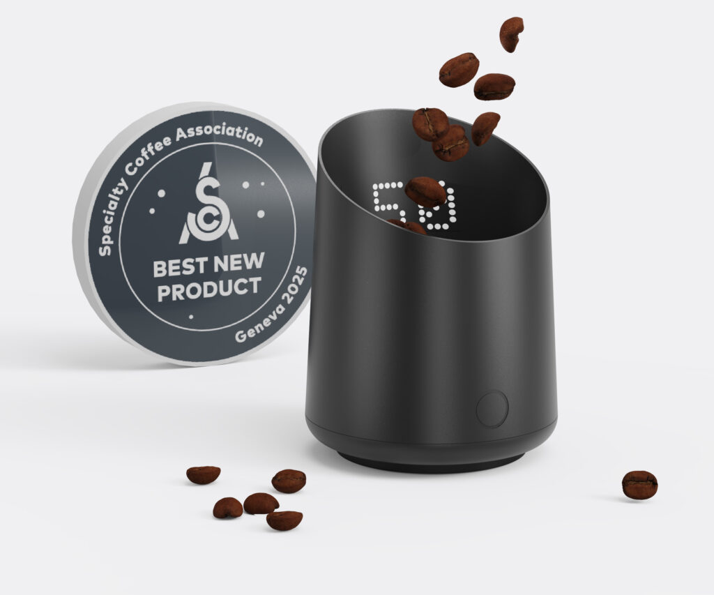 Subscale- en digital våg för att väga dina Kaffebönor.
