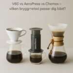 Scandinavian specialty coffee – scandinavian specialty coffee photography, v60 vs aeropress vs chemex – vilken bryggmetod passar dig bäst, clean minimalistic style, soft light