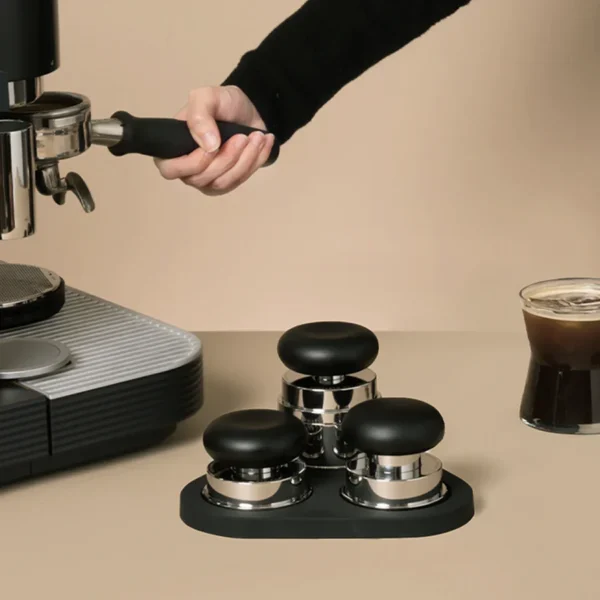 Pucks Espressotillbehörsset - Metallversion