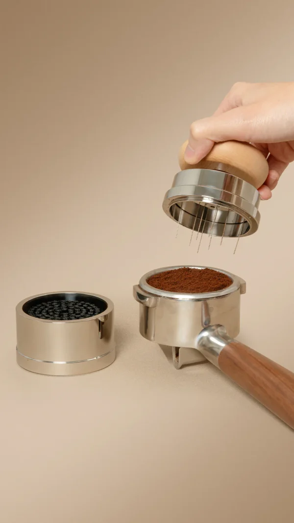 Pucks Espressotillbehörsset - Trä