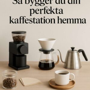 Scandinavian specialty coffee – scandinavian specialty coffee photography, så bygger du din perfekta kaffestation hemma, clean minimalistic style, soft light