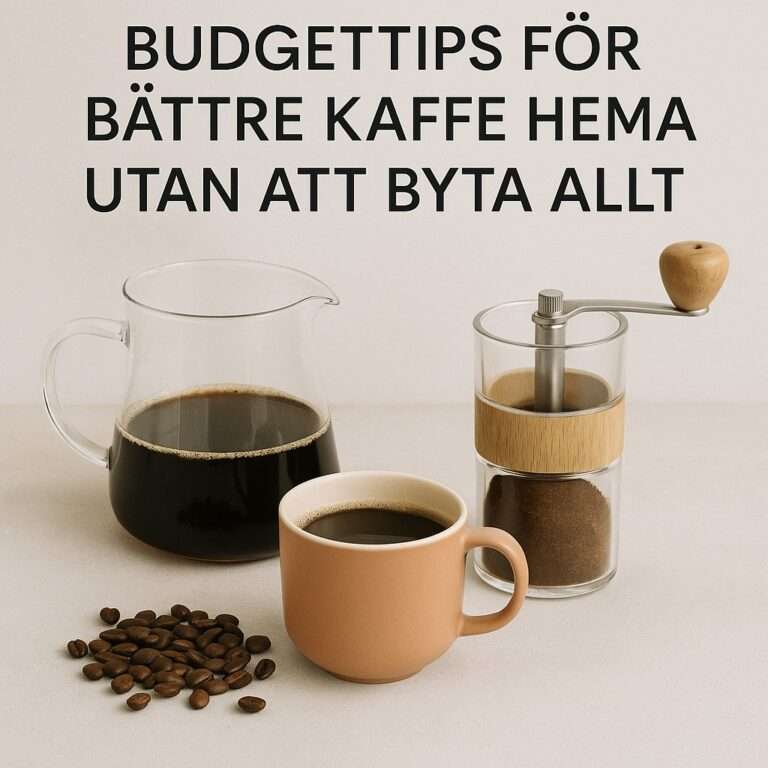 Scandinavian specialty coffee – scandinavian specialty coffee photography, budgettips för bättre kaffe hemma utan att byta allt, clean minimalistic style, soft light