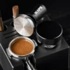 58mmcoffeetamperandthedistributormetalhandle IKAPE Espresso V3 Calibrated Coffee Tamper