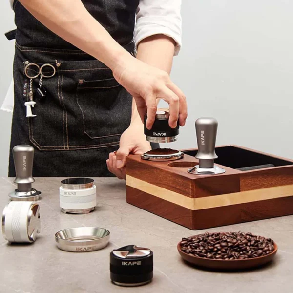 ikape-v3-coffee-tamper-and-distributor IKAPE Espresso V3 Calibrated Coffee Tamper
