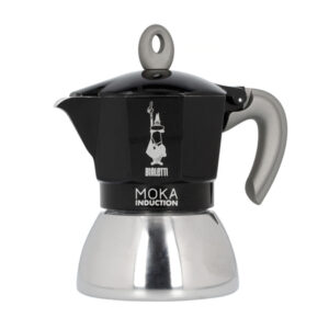 Bialetti New Moka Induction 4 koppar – Black