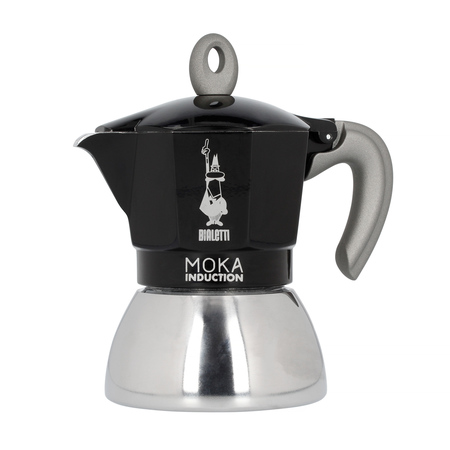 Bialetti New Moka Induction 4 koppar – Black
