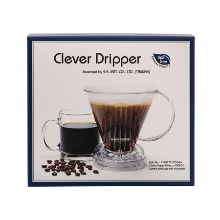 Clever Dripper - L 500ml Grön + 100 Filter